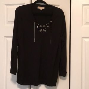 Interesting Michael Kors Black sweater